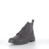 Baskets Montantes Unisexe en Cuir Marron